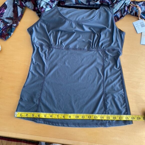 Miraclebody Miracle Body by Miraclesuit Gray/Burg XL Tunic smoothing underlayer - Picture 15 of 15